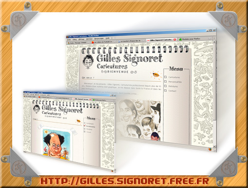 Gilles Signoret Caricaturiste